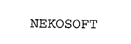 NEKOSOFT