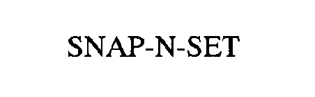 SNAP-N-SET