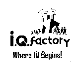 I.Q.FACTORY WHERE IQ BEGINS!