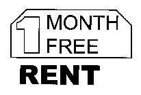 1 MONTH FREE RENT