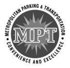 MPT · METROPOLITAN PARKING & TRANSPORTATION · CONVENIENCE AND EXCELLENCE