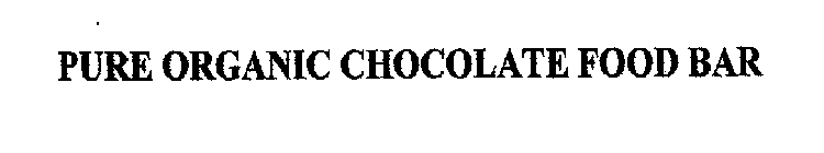 PURE ORGANIC CHOCOLATE FOOD BAR