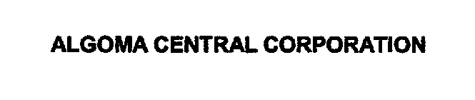 ALGOMA CENTRAL CORPORATION
