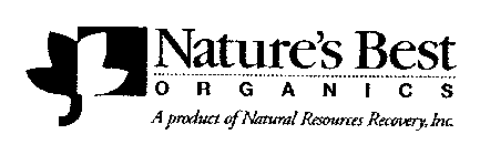 NATURE'S BEST ORGANICS A PRODUCT OF NATURAL RESOURCES RECOVERY, INC.