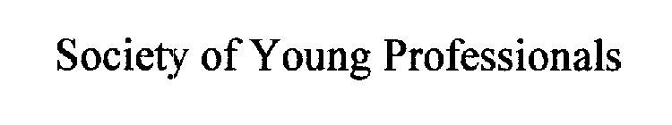 SOCIETY OF YOUNG PROFESSIONALS