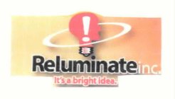 ! RELUMINATEINC. IT'S A BRIGHT IDEA.