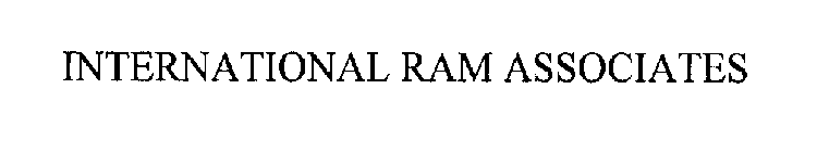 INTERNATIONAL RAM ASSOCIATES