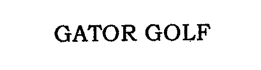 GATOR GOLF