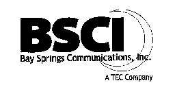 BSCI BAY SPRINGS COMMUNICATIONS, INC. ATEC COMPANY