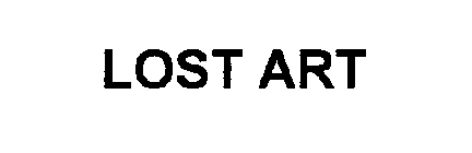 LOST ART