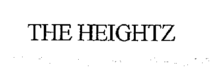 THE HEIGHTZ
