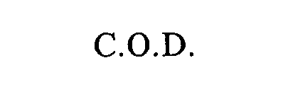 C.O.D.