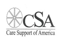 CSA CARE SUPPORT OF AMERICA