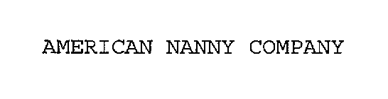AMERICAN NANNY COMPANY
