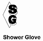 S G  SHOWER GLOVE