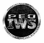 PEO IWS PROGRAM EXECUTIVE OFFICE INTEGRATED WARFARE SYSTEMS