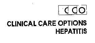 CCO CLINICAL CARE OPTIONS HEPATITIS