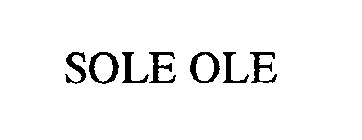SOLE OLE