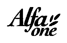 ALFA ONE