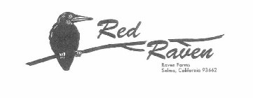RED RAVEN RAVEN FARMS SELMA, CALIFORNIA 93662