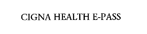 CIGNA HEALTH E-PASS