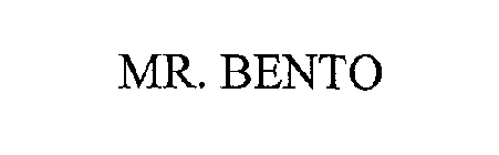 MR. BENTO