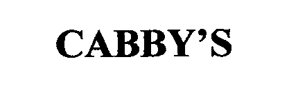 CABBY'S