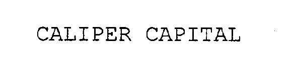 CALIPER CAPITAL