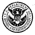 U.S. DEPARTMENT OF HOMELAND PRESERVATION