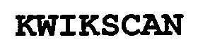 KWIKSCAN