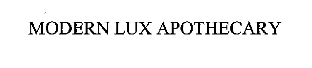 MODERN LUX APOTHECARY