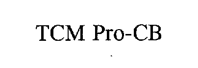 TCM PRO-CB