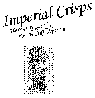 IMPERIAL CRISPS THE POSH POTATO CHIP FOR THE STIFF UPPER LIP