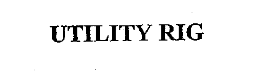 UTILITY RIG