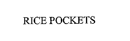 RICE POCKETS