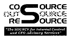 COSOURCE OUTSOURCE RESOURCE 