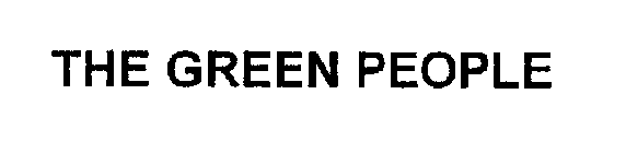 THE GREEN PEOPLE
