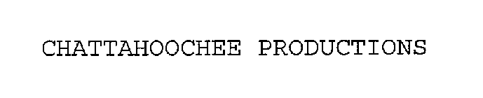 CHATTAHOOCHEE PRODUCTIONS