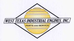 WEST TEXAS INDUSTRIAL ENGINES, INC. PARTS AND SERVICE