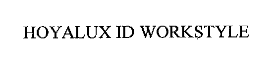 HOYALUX ID WORKSTYLE