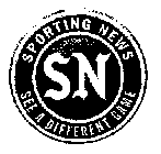 SN SPORTING NEWS SEE A DIFFERENT GAME