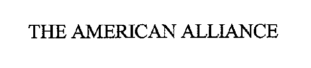 THE AMERICAN ALLIANCE