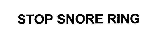 STOP SNORE RING