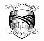 HH HILLS HATS LIMITED ESTABLISHED 1875