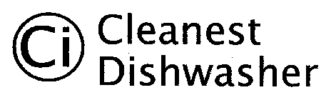 CI CLEANEST DISHWASHER