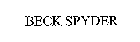 BECK SPYDER