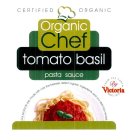 CERTIFIED ORGANIC ORGANIC CHEF TOMATO BASIL PASTA SAUCE BY VICTORIA FROM THE EARTH SINCE 1929