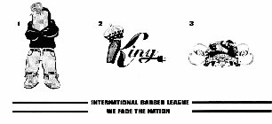 KING INTERNATIONAL BARBER LEAGUE WE FADE THE NATION 1 2 3