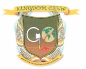 KINGDOM CREW REPENT FOR THE KINGDOM OF HEAVEN IS AT HAND.