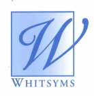W WHITSYMS